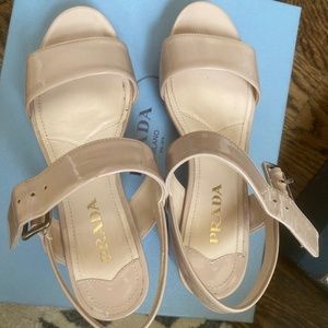 Prada platform shoe